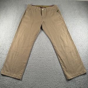 Edwin New Vintage Khaki Pants Mens 32x30 Beige Japan Military Trousers Workwear